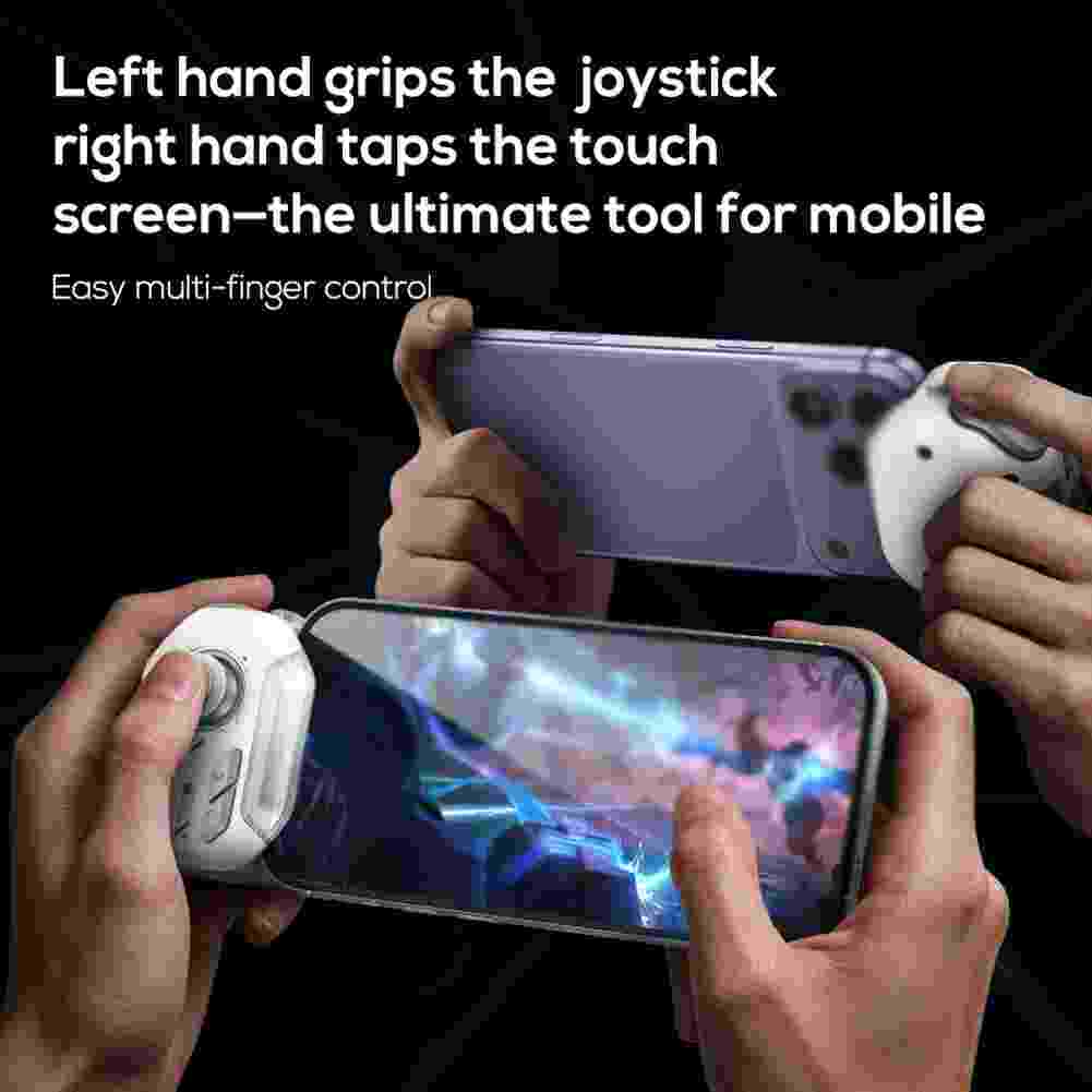 Gaming Accessories Rgb - MB07モバイルフォンゲーム用ジョイスティック、RGBカスタムキーとマクロ機能搭載、IOS/Android対応ワイヤレスゲームパッドコントローラー