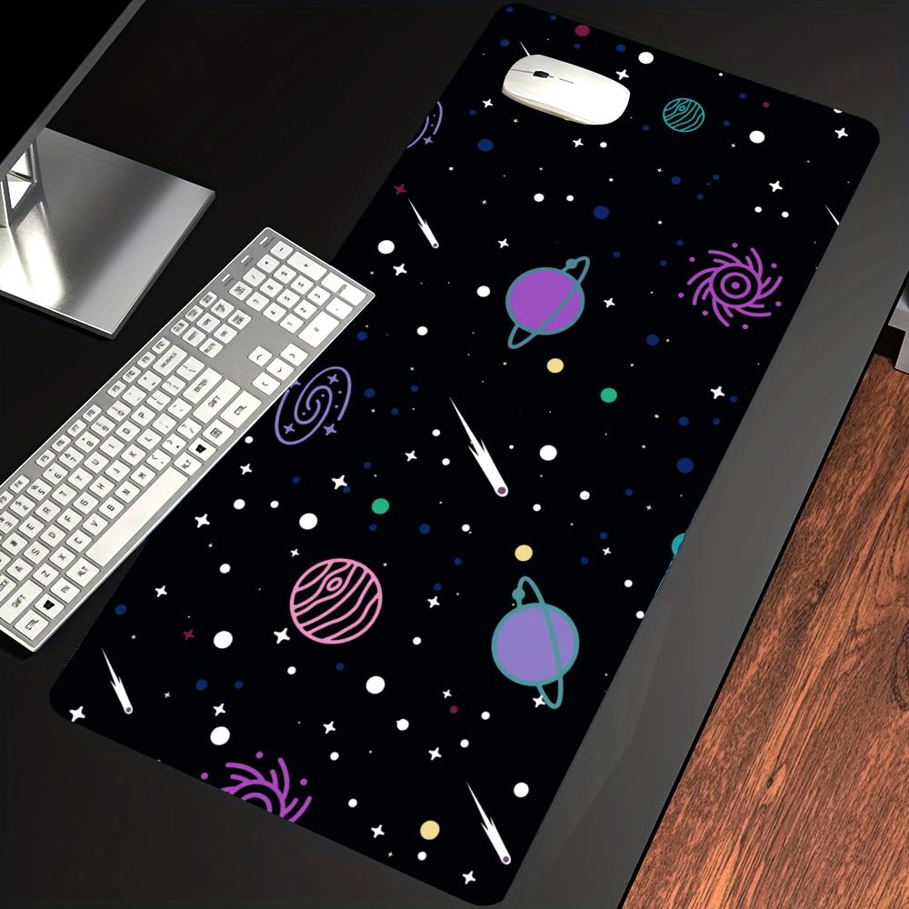 Gaming Accessories Companies - HYBXAXC ブラックホールマウスパッド大型ラップトップマットマウスパッド会社ノートブックパッドギャラクシーデスクマットゲーマーカーペットテーブルゲームアクセサリー