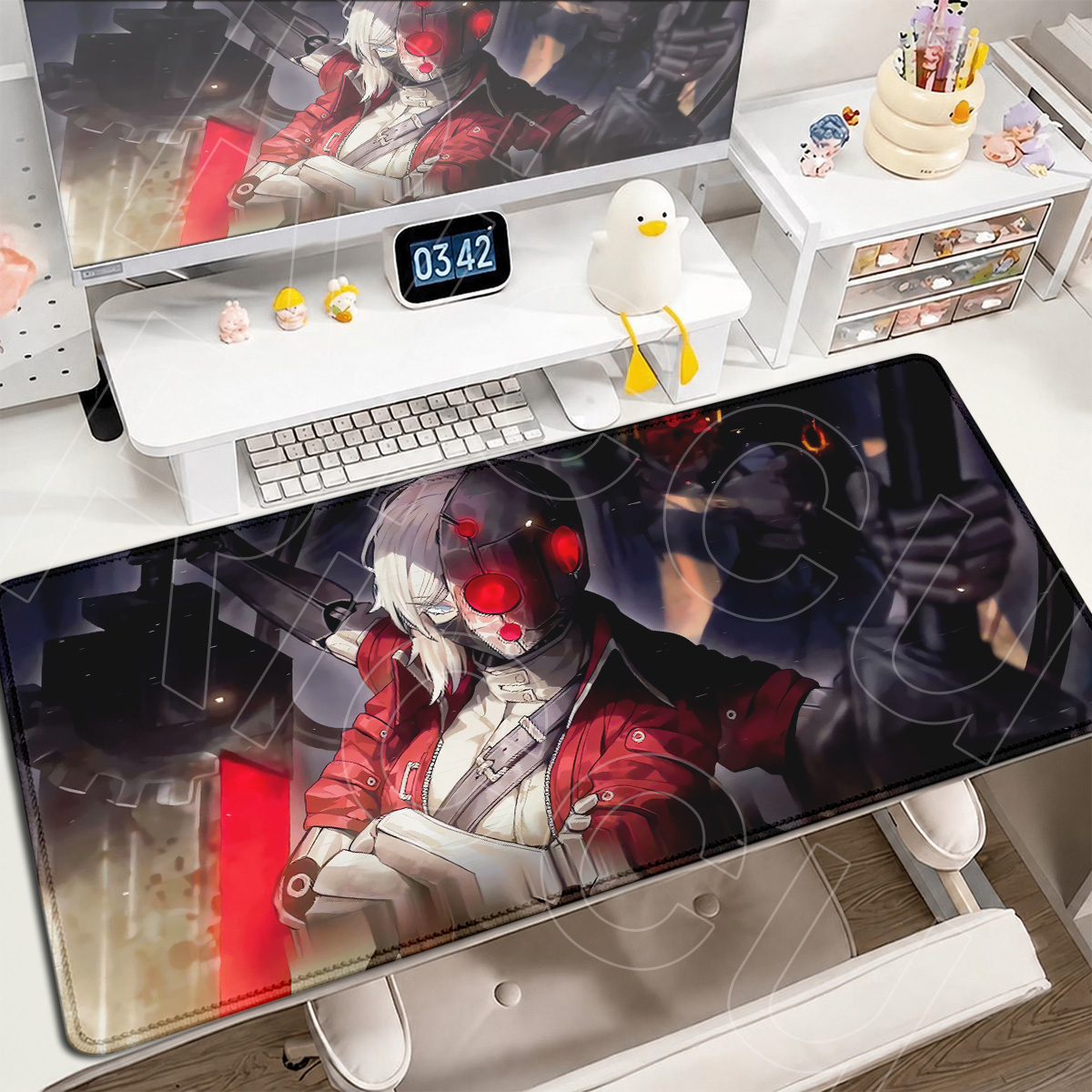 Gaming Accessories Companies - Limbus Company ゲーミングマウスパッド XXL オフィスデスクマット ロッキングエッジ