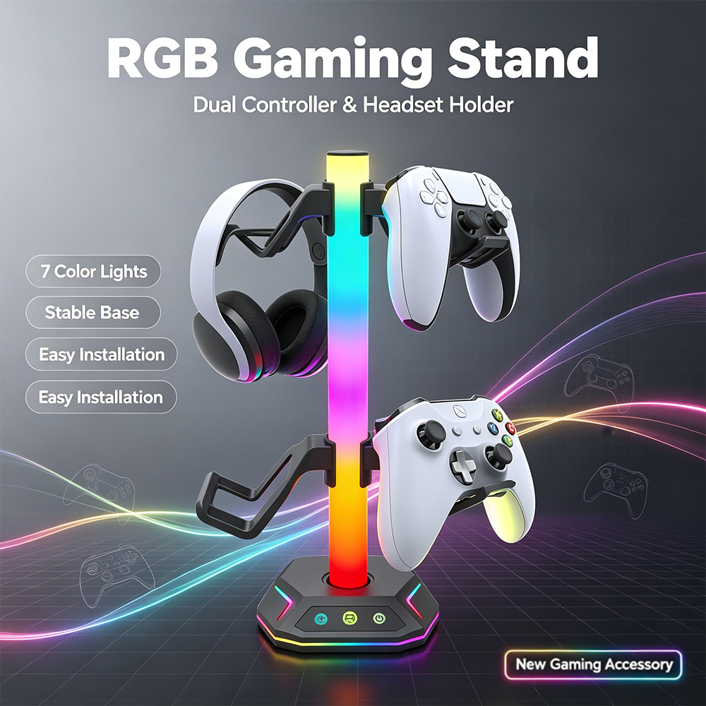 Playstation5 コントローラホルダーイヤホンハンガ - Gaming Accessories Rgb のレビューと価格