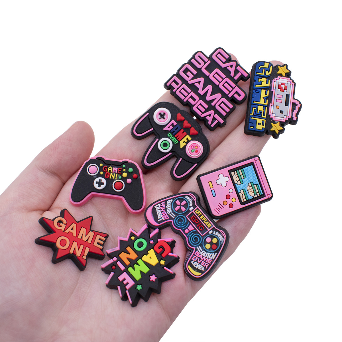 ゲーム靴チャームクロックスアクセサリーゲームパッドゲーム女性 - Gaming Accessories Kids のレビューと価格