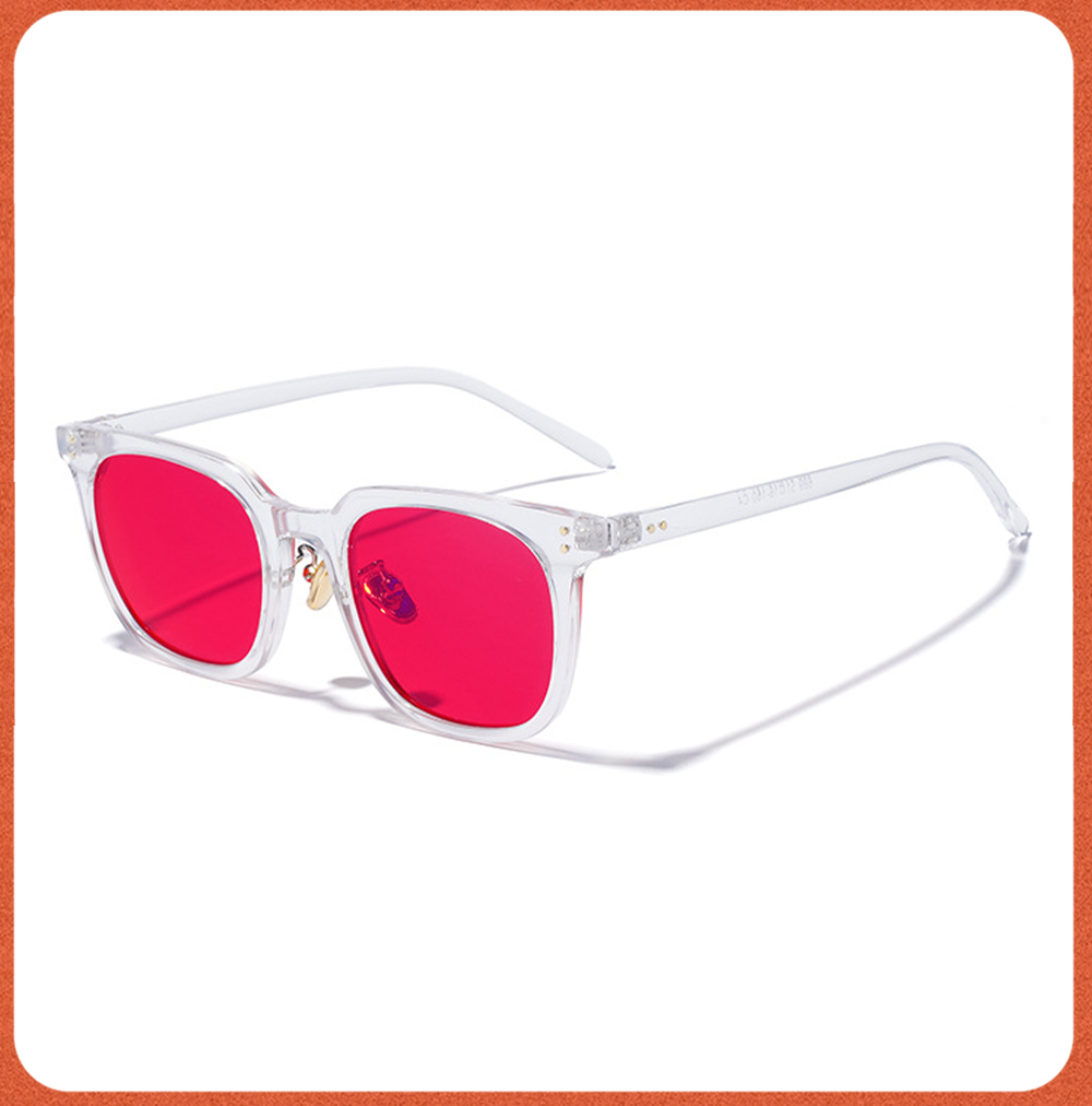100% ブルーライト遮断メガネ クリアフレーム 着色レンズ - Gaming Glasses Tinted のレビューと価格