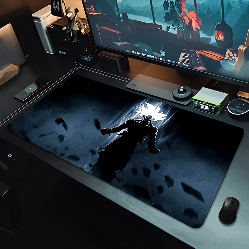 DBZ ブラックアニメマウスパッドドラゴンボール大型 PC  - Gaming Accessories For Pc のレビューと価格