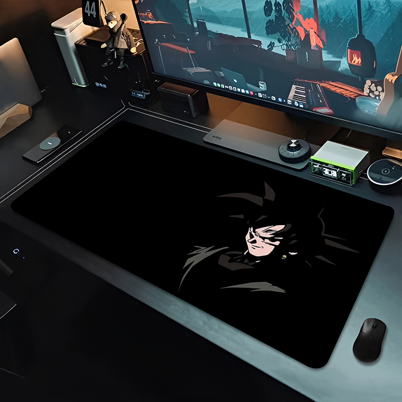 DBZ ブラックアニメマウスパッドドラゴンボール大型 PC  - Gaming Accessories For Pc のレビューと価格