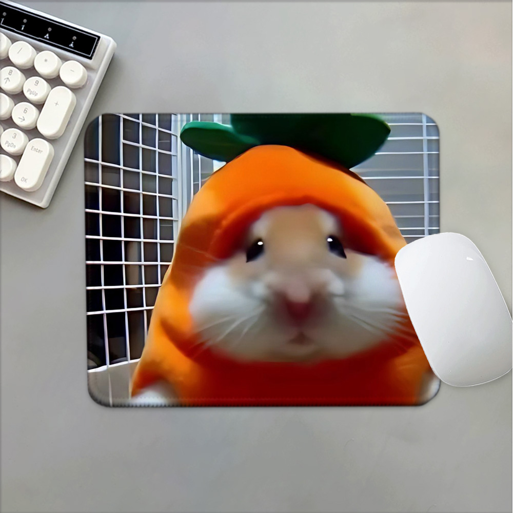 Mosepad かわいいハムスターコンピュータマットデスクア - Gaming Accessories Companies のレビューと価格
