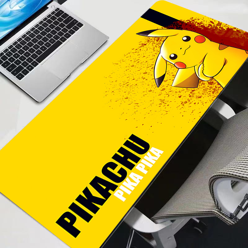 マウスパッド大 P-ピカチュウゴム PC コンピュータゲーム - Gaming Accessories For Pc のレビューと価格