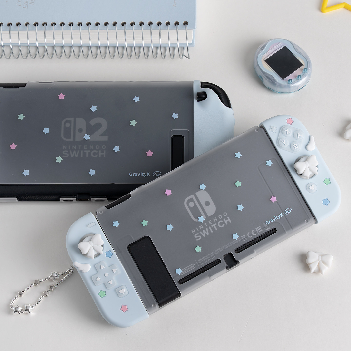 オリジナル保護ケーススイッチ 2 Oled Ns スターボウ - Gaming Accessories Kids のレビューと価格