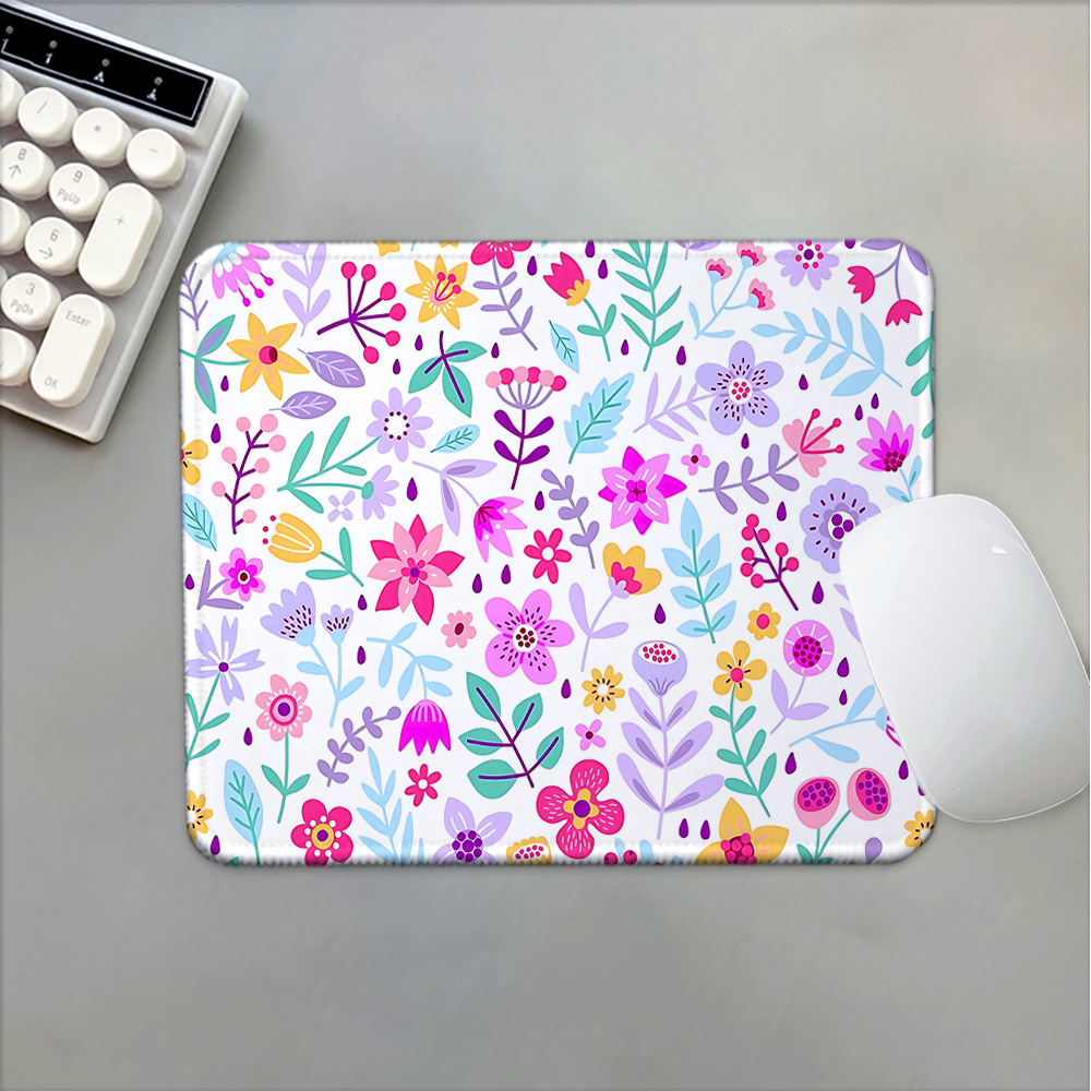 Mosepad 散在花柄コンピュータマットデスクアクセサリー - Gaming Accessories Companies のレビューと価格