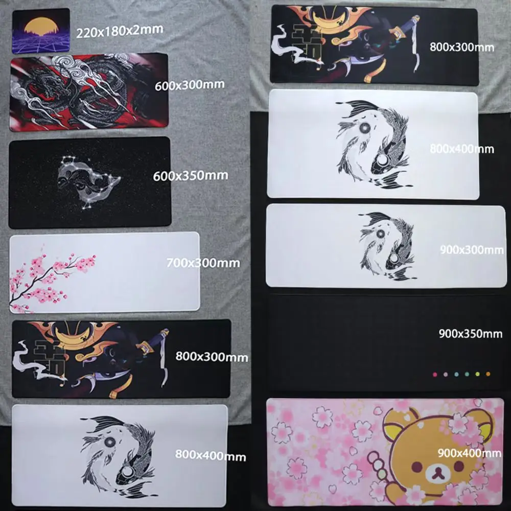 サムライウォリアーナイフマウスパッドゲーマーコンピュータアク - Gaming Accessories Companies のレビューと価格