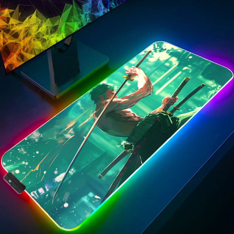 ワンピースゾロマウスパッド RGB ゲームアクセサリー Ga - Gaming Accessories Rgb のレビューと価格