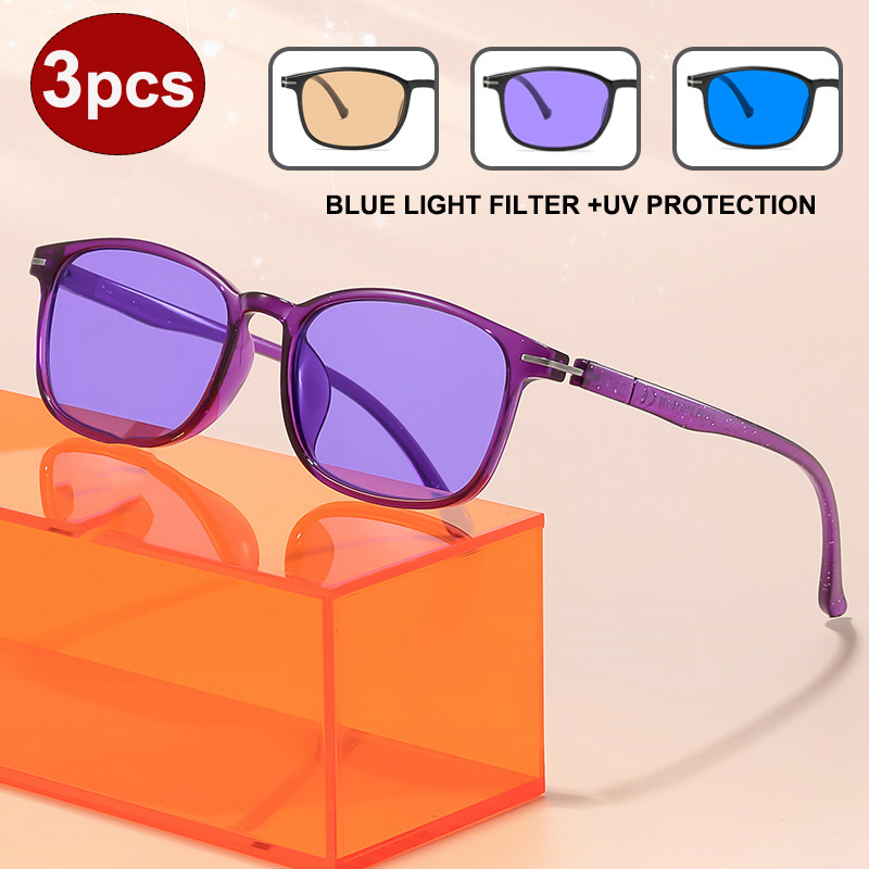 ブルーライトカットメガネ メンズ レディース レッドティント - Gaming Glasses Tinted のレビューと価格