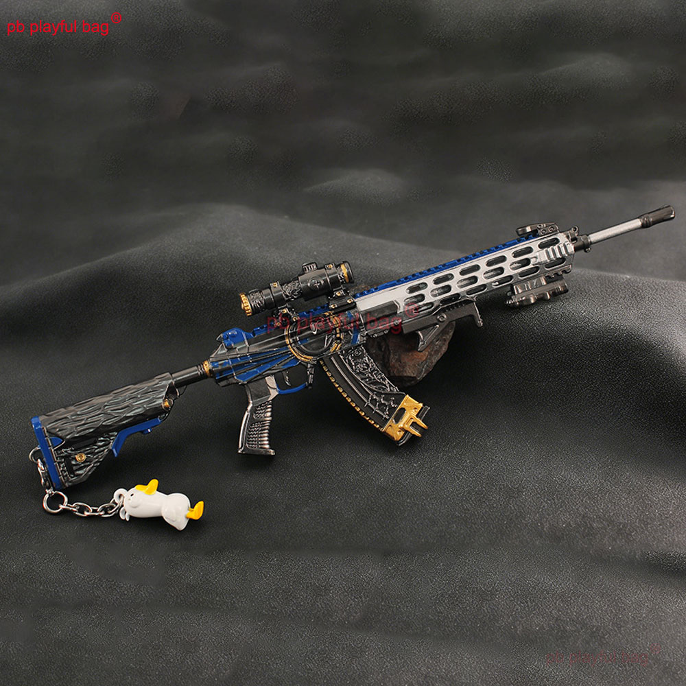 22cm着脱式おもちゃ銃キーホルダー金属製モデルディスプレイ - Gaming Accessories Kids のレビューと価格